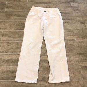 White Nike sweatpants